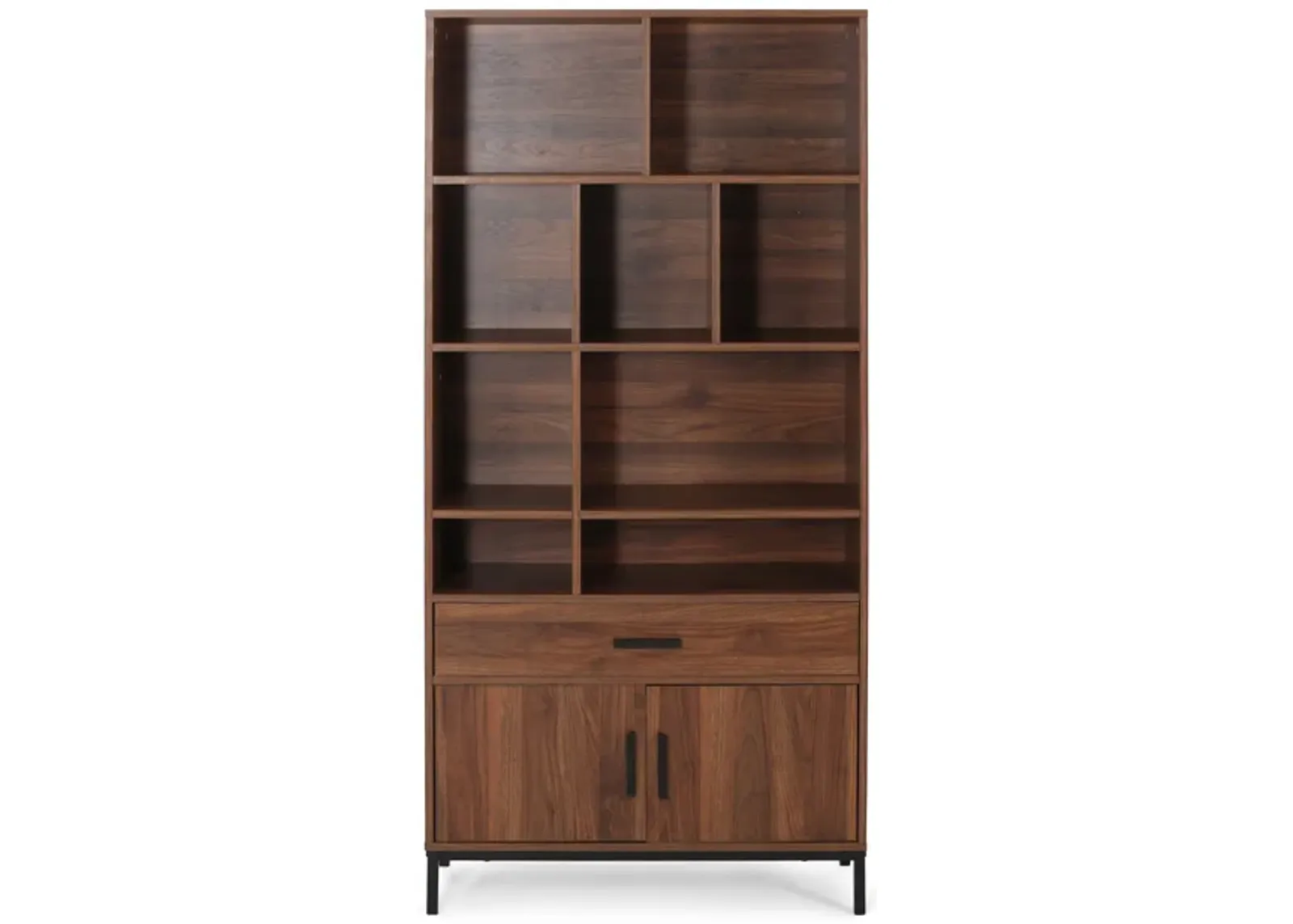 Merax Modern Cube Unit Bookcase with Cabinets