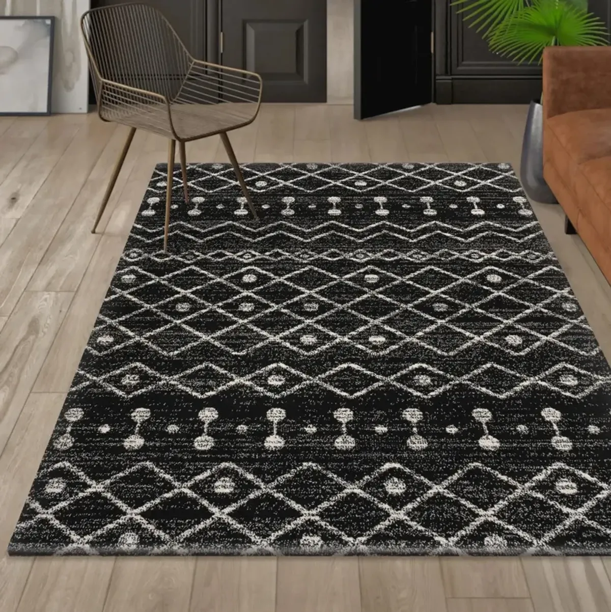 Aksil Moroccan Beni Souk Runner Rug