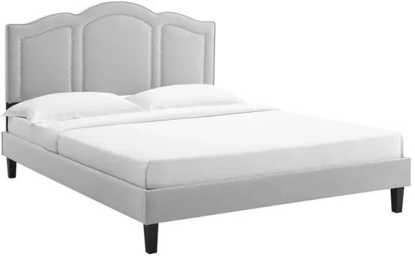 Modway - Emerson Performance Velvet Queen Platform Bed