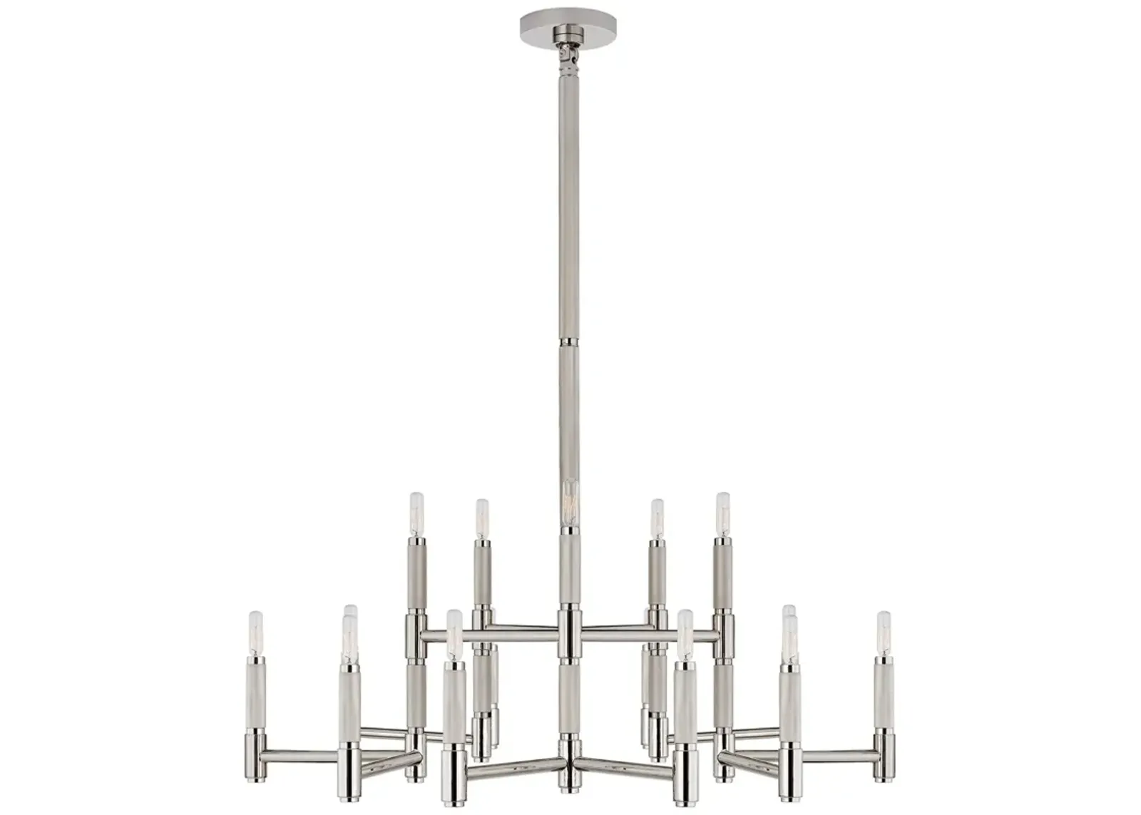 Barrett Lrg Knurled Chandelier