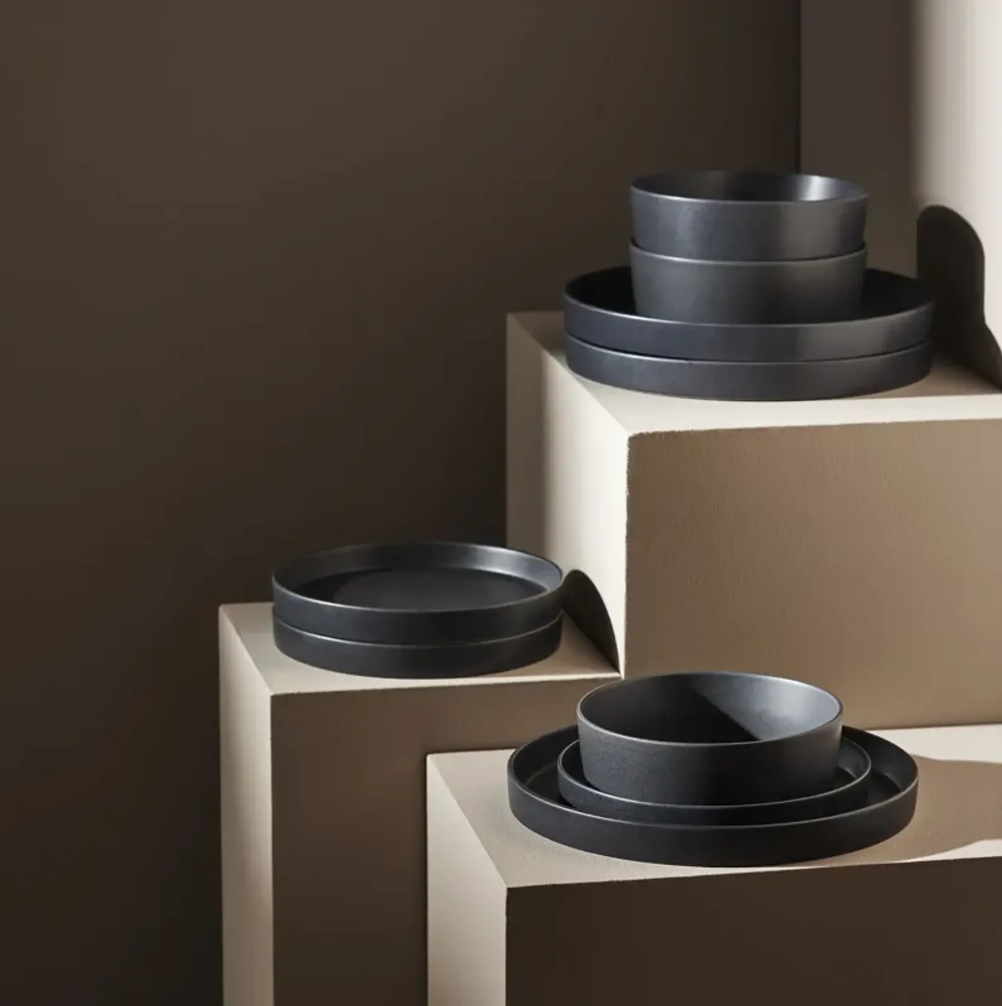Stone By Mercer Project Modan Stoneware 24 Piece Dinnerware Set Mathis ...