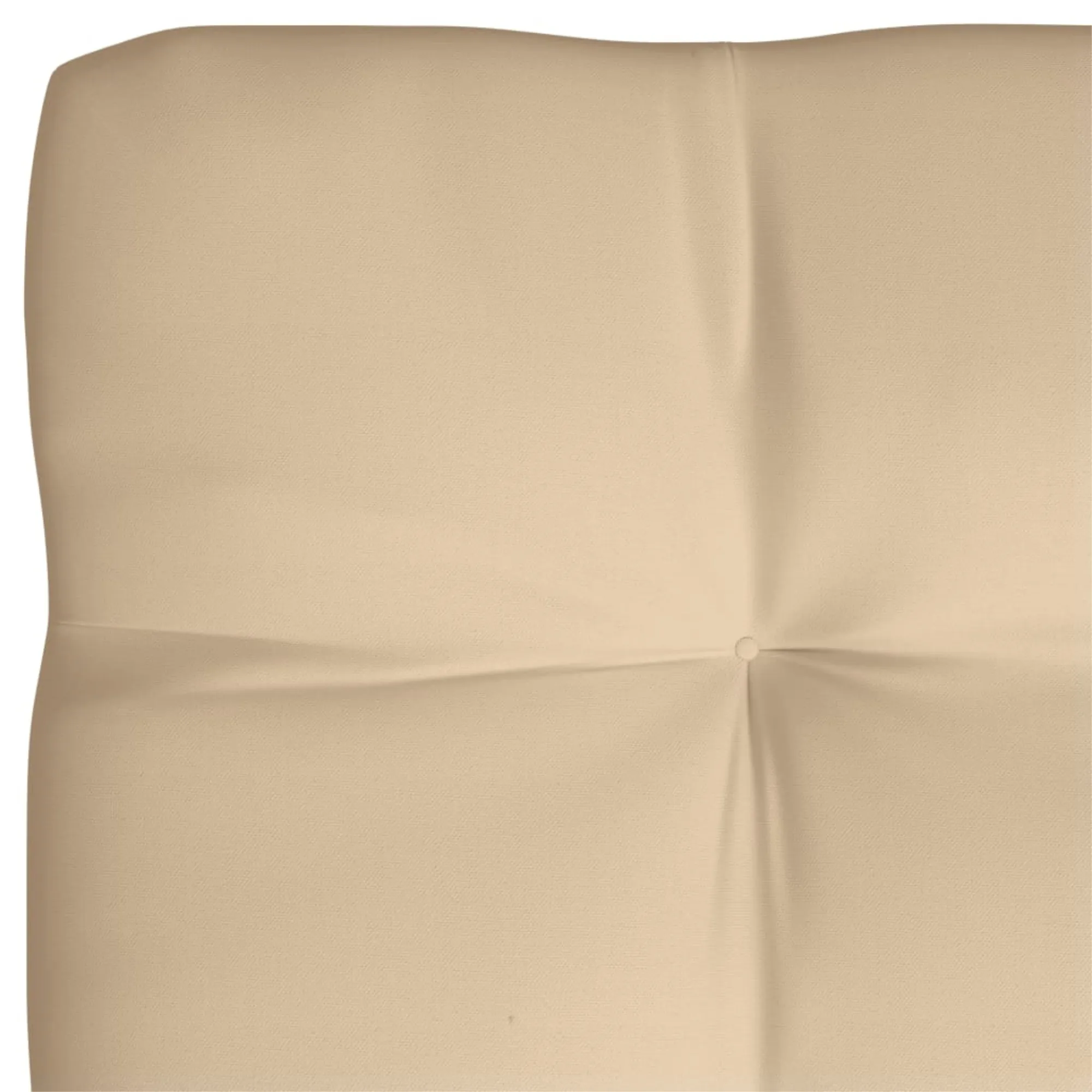 vidaXL Pallet Sofa Cushion Beige 47.2"x31.5"x3.9"