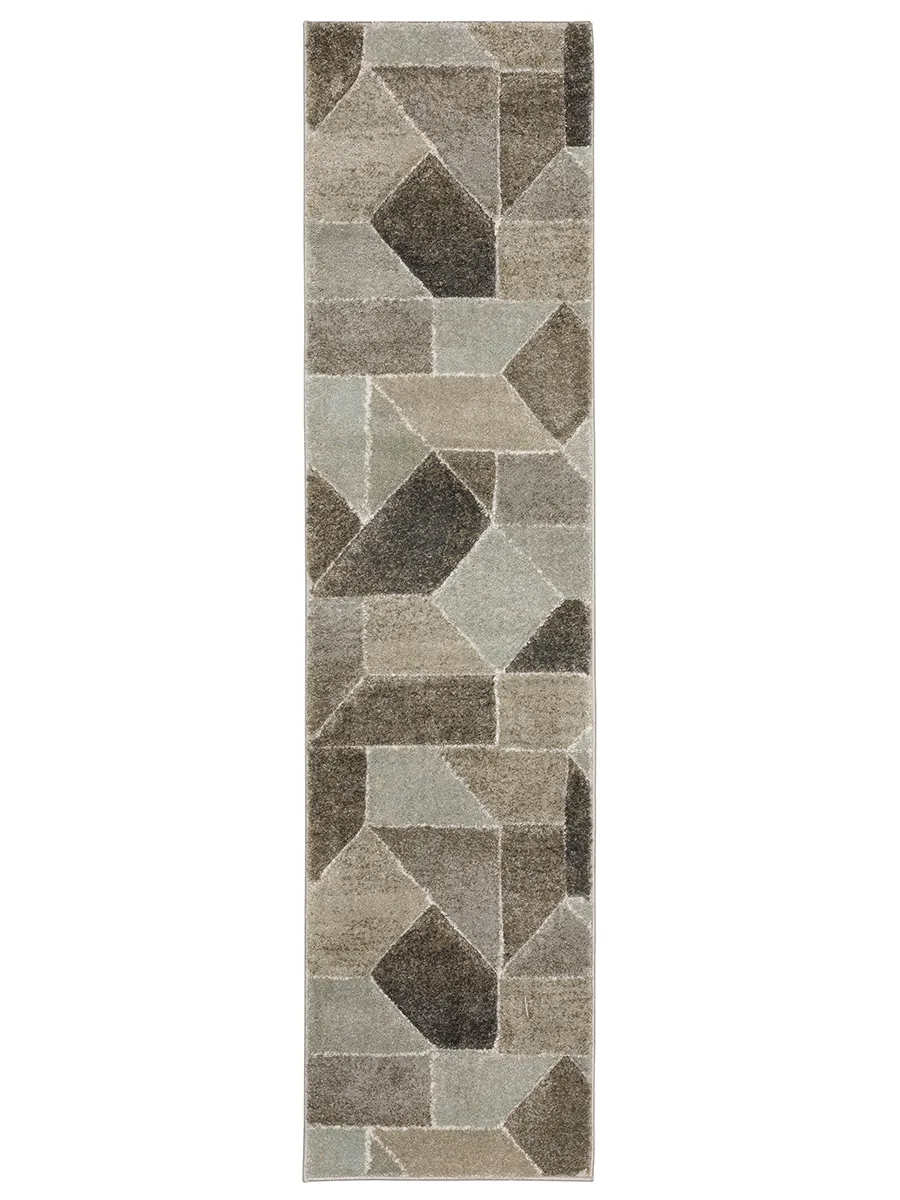 Cambria 1'10" x 7'6" Multi Rug