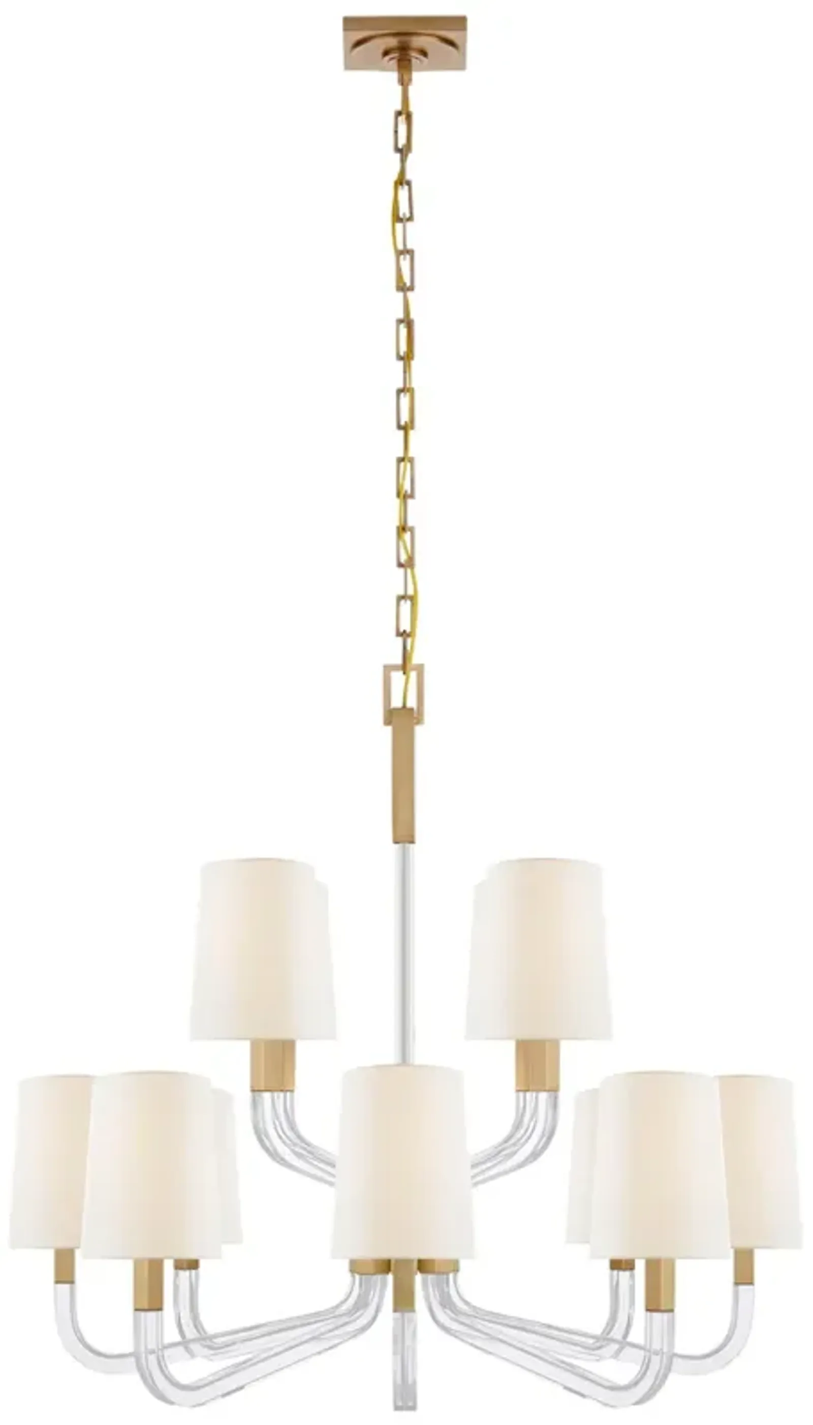 Reagan Med 2 Tier Chandelier