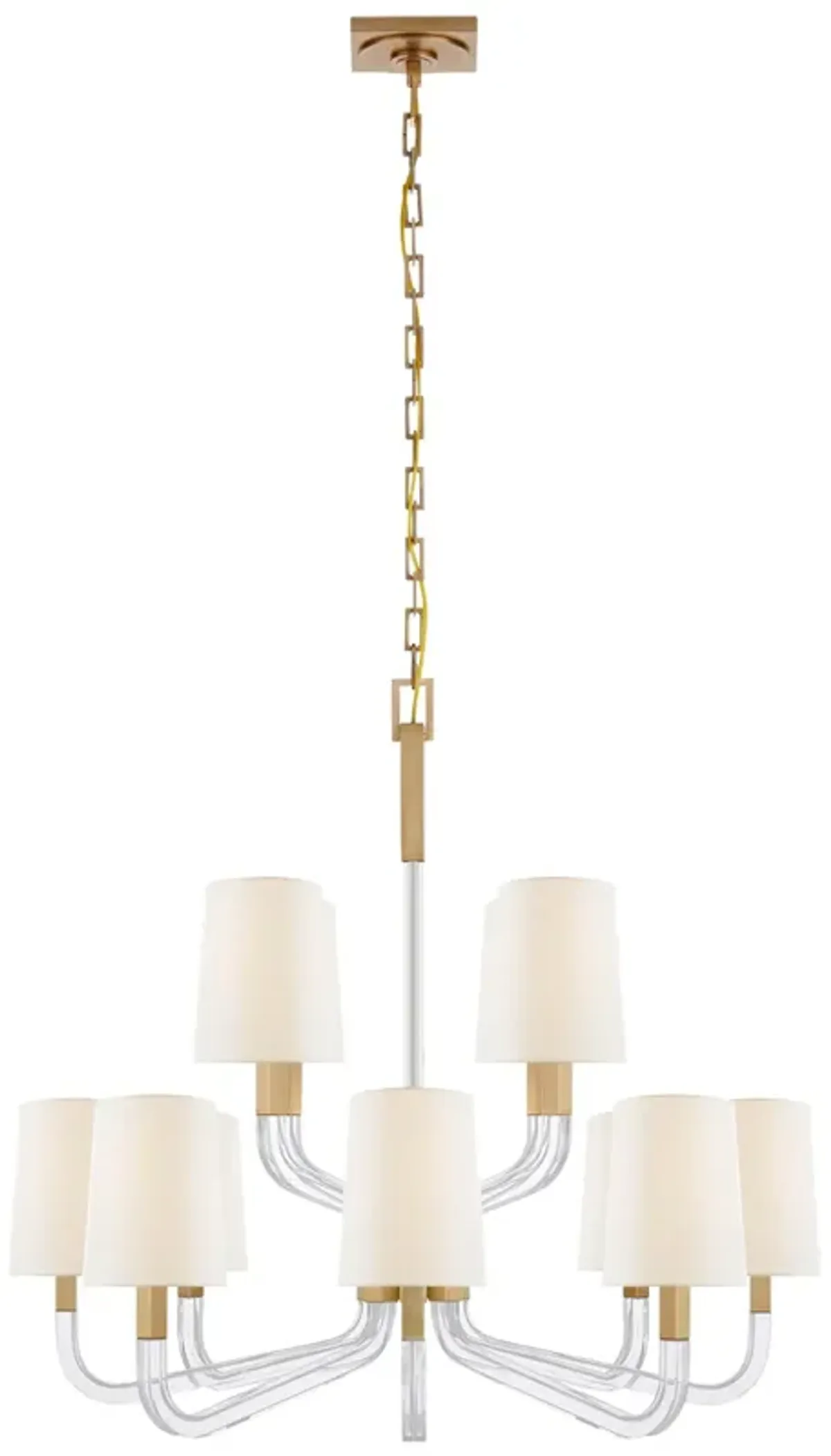 Reagan Med 2 Tier Chandelier