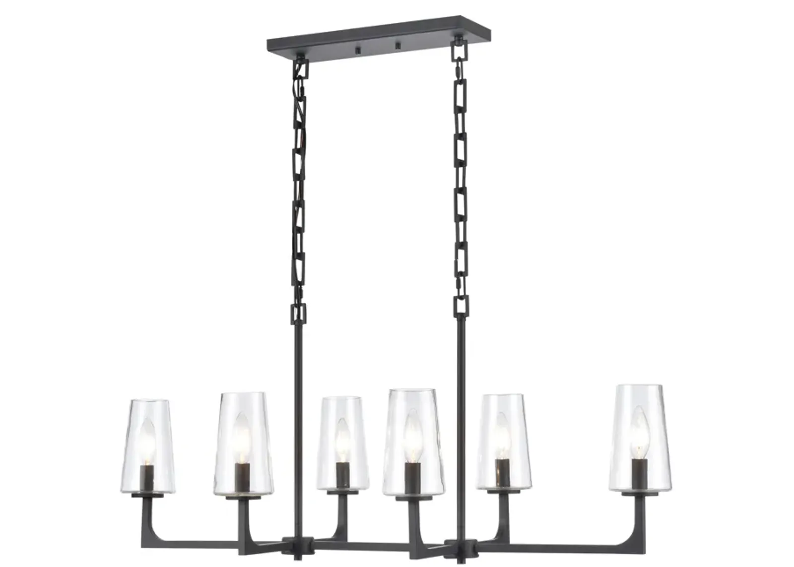 Fitzroy 36'' Wide 6-Light Linear Chandelier