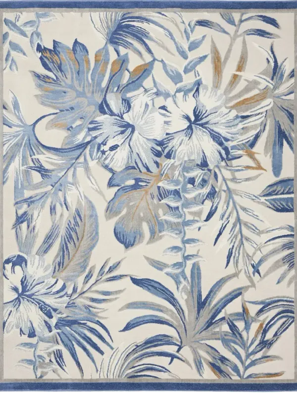 Seaside SDS02 Ivory/Blue 7'10" x 9'10" Rug