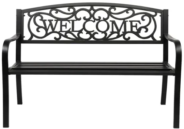 Outdoor Backrest Bench Durable and Stylish Seating for Patio, Garden, or Park