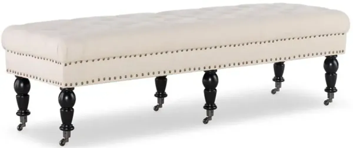 Linon Isabelle Bed Bench 62 Inches