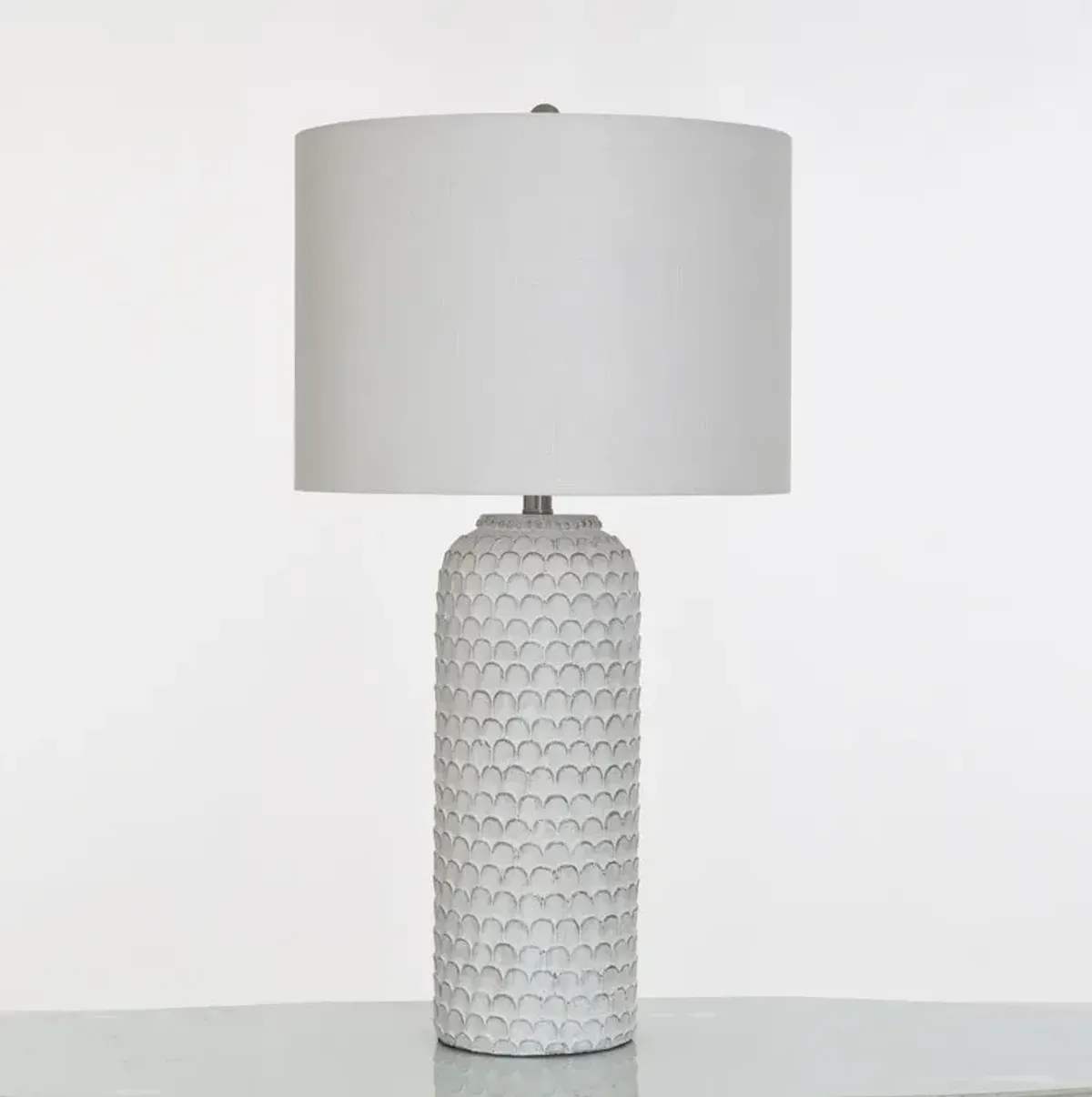 Moonstone Scallop Table Lamp