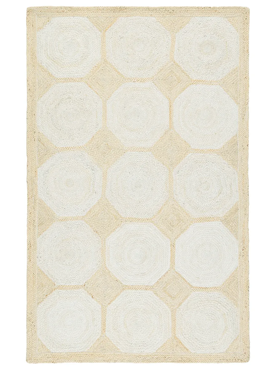 Naturals Tobago Fiorita Natural 2'6" x 9' Runner Rug