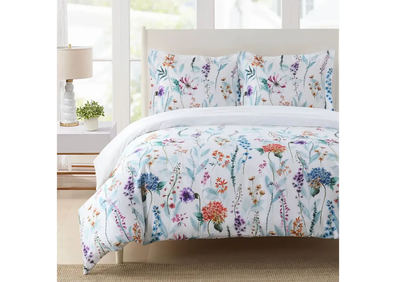 Egyptian Linens - Thalia 100% Cotton Duvet Cover Set