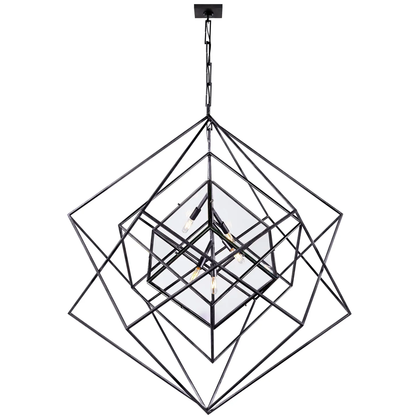 Cubist Large Chandelier