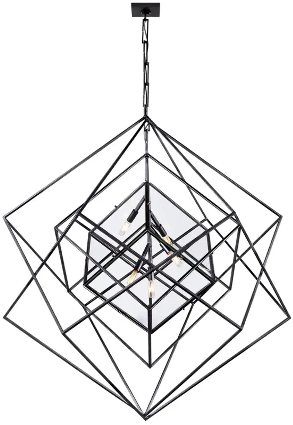 Cubist Large Chandelier