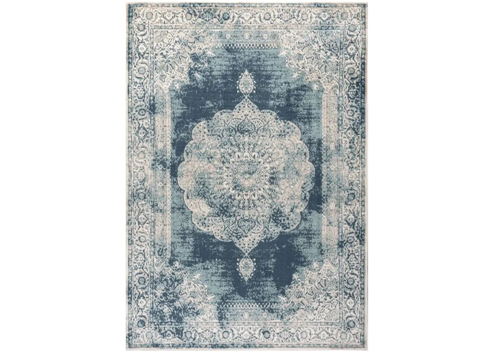 Kelly Rosalia Cottage Medallion Area Rug