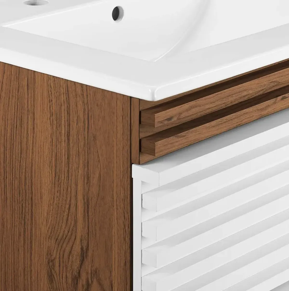 Render 24" Wall-Mount Bathroom Vanity