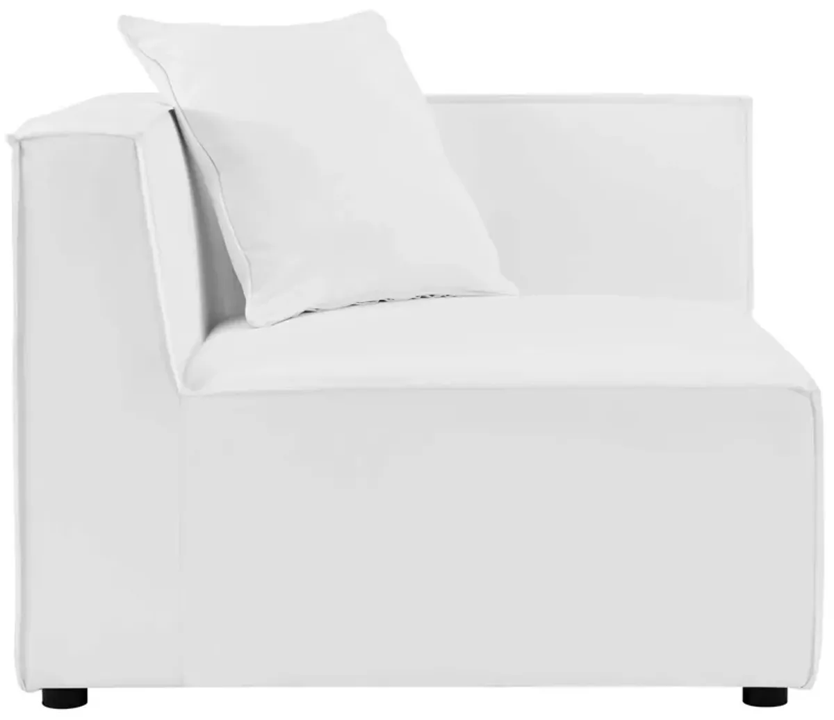 Modway - Saybrook Outdoor Patio Upholstered Loveseat and Ottoman Set