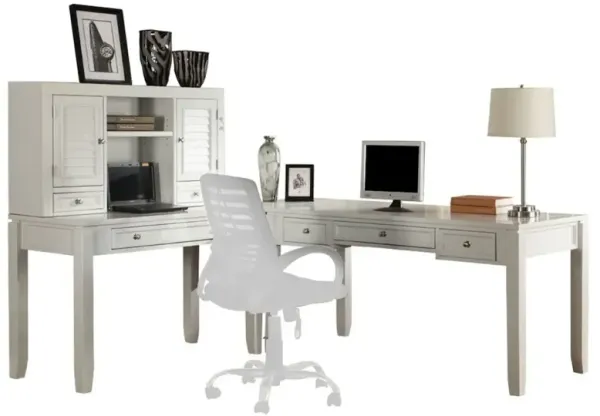 Parker House Furniture Parker House Boca L Shape Desk with Hutch