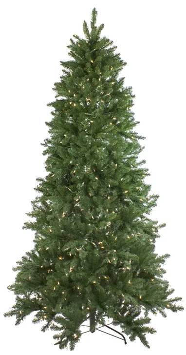 12' Pre-Lit Instant Connect LED Neola Fraser Fir Artificial Christmas Tree - Multicolor Lights