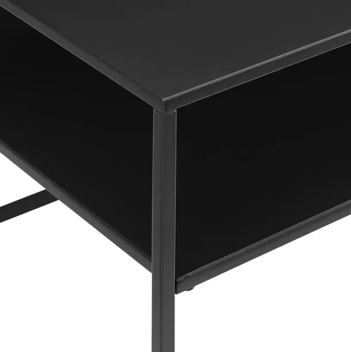 Braxton Console Table Matte Black