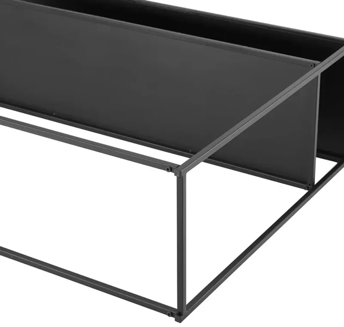 Braxton Console Table Matte Black