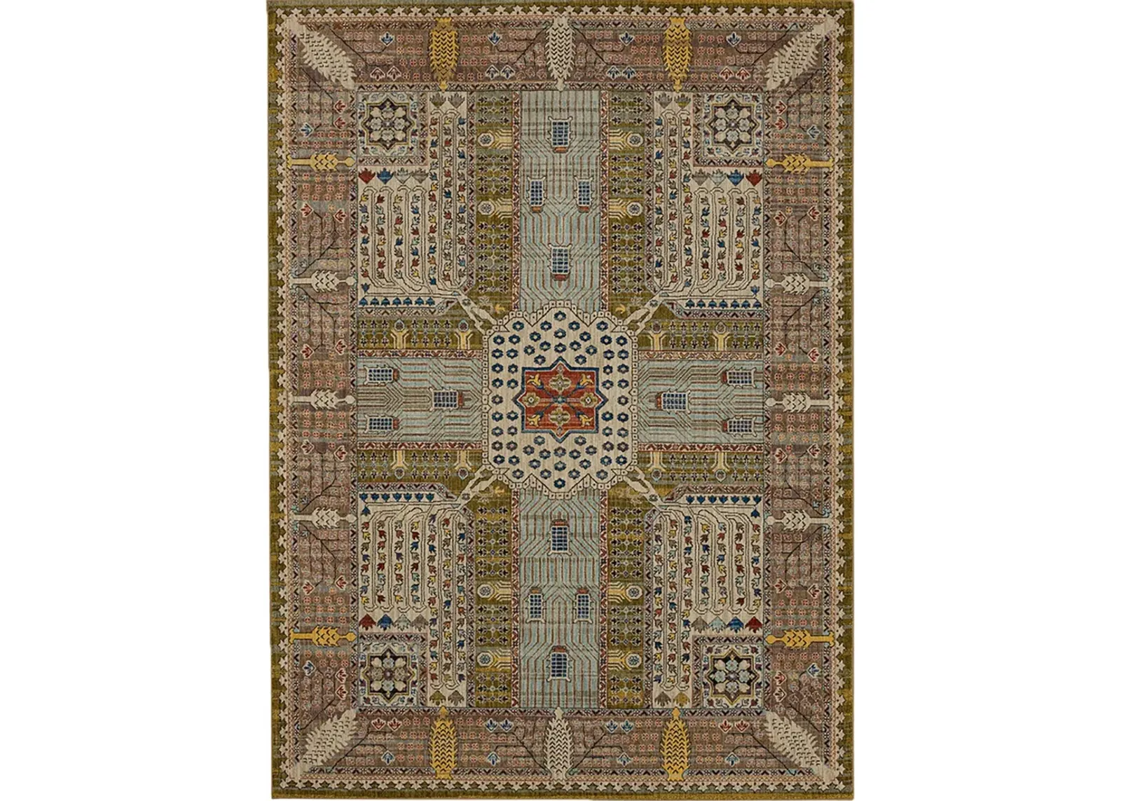 Pandora Avarice Dark Beige 2' 4" X 7' 10" Rug