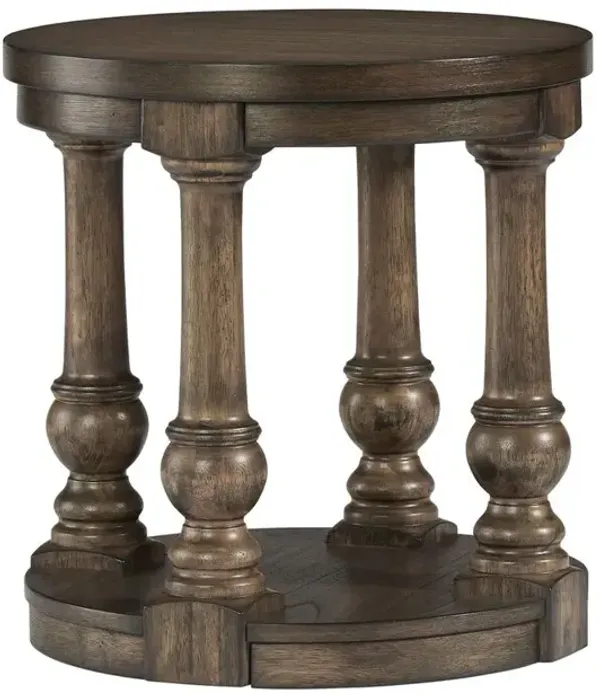 Round End Table