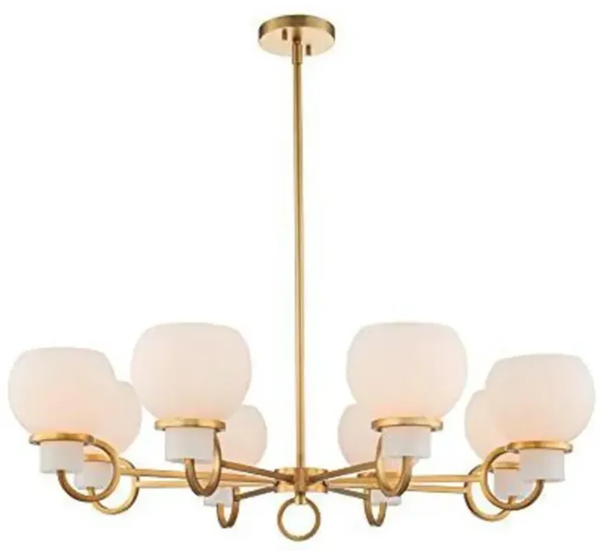 Belen Kox Sophisticated Hurricane 8-Light Chandelier, Belen Kox