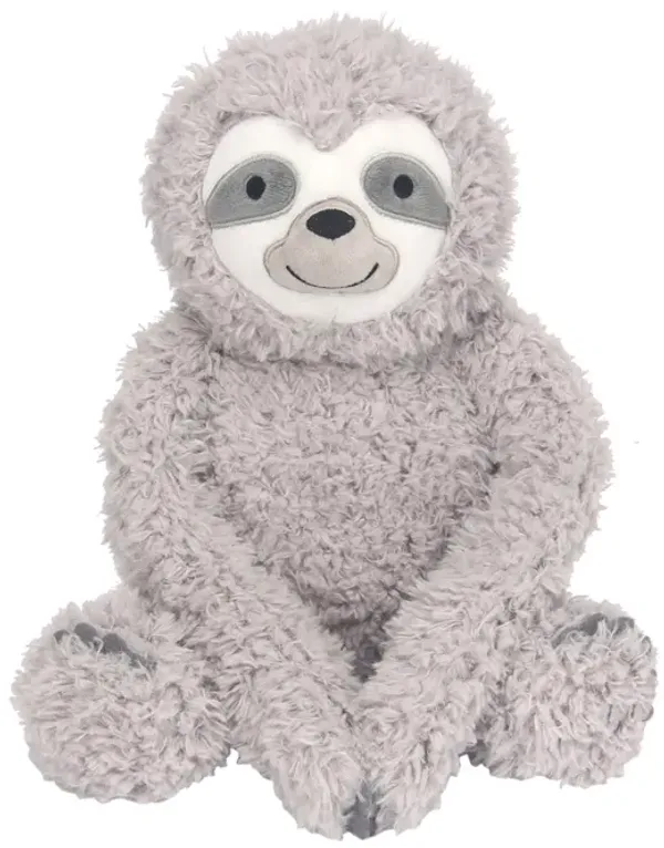 Lambs & Ivy Sloth Plush Gray Stuffed Animal Toy - Speedy