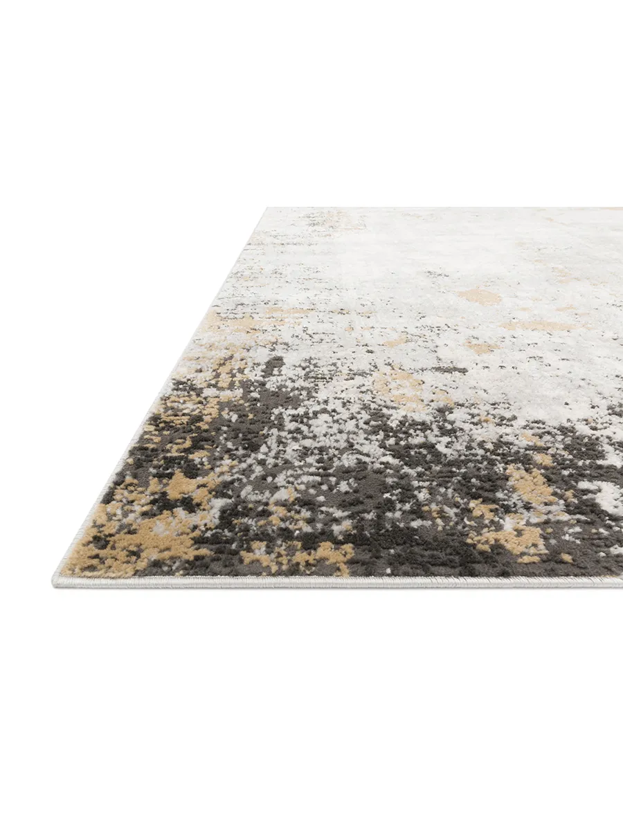 Alchemy ALC02 Granite/Gold 6'7" x 9'2" Rug