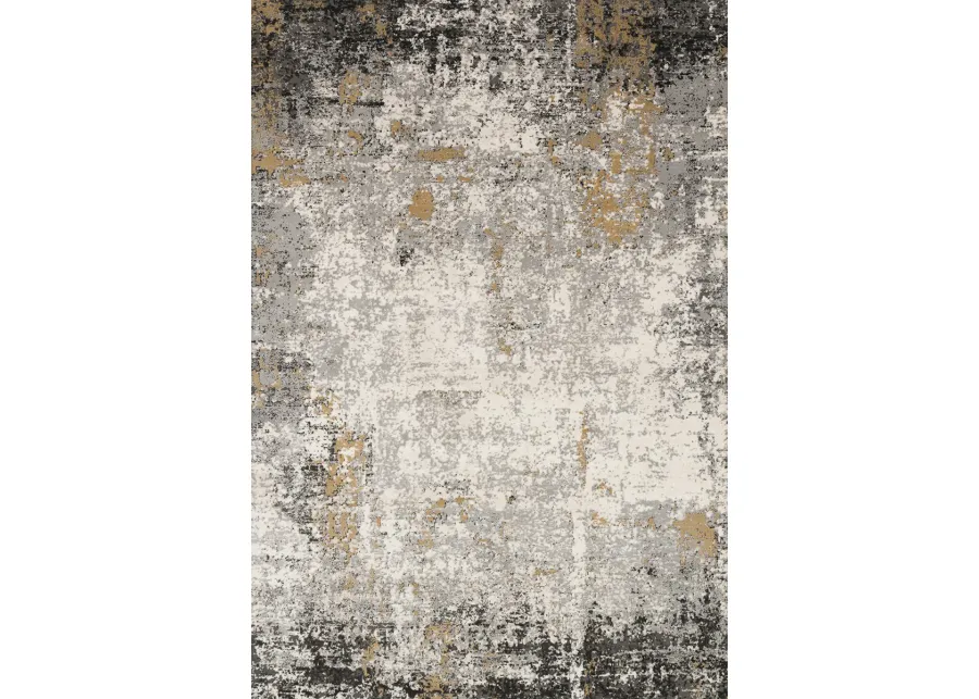 Alchemy ALC02 Granite/Gold 6'7" x 9'2" Rug