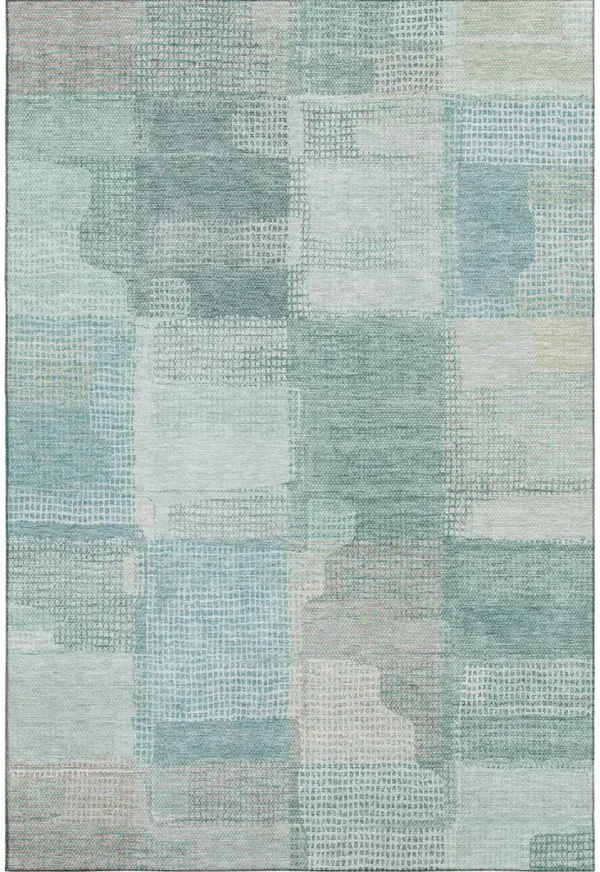 Ravenna RN10 Teal 5' x 7'6" Rug