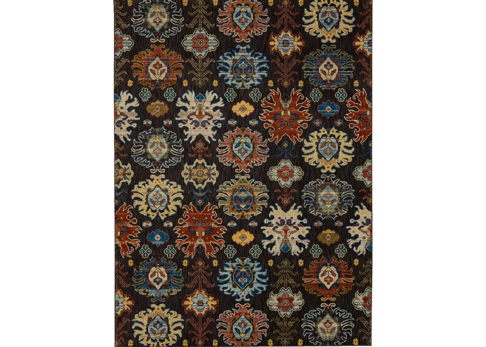 Pandora Passion Charcoal 5' 3" X 7' 10" Rug