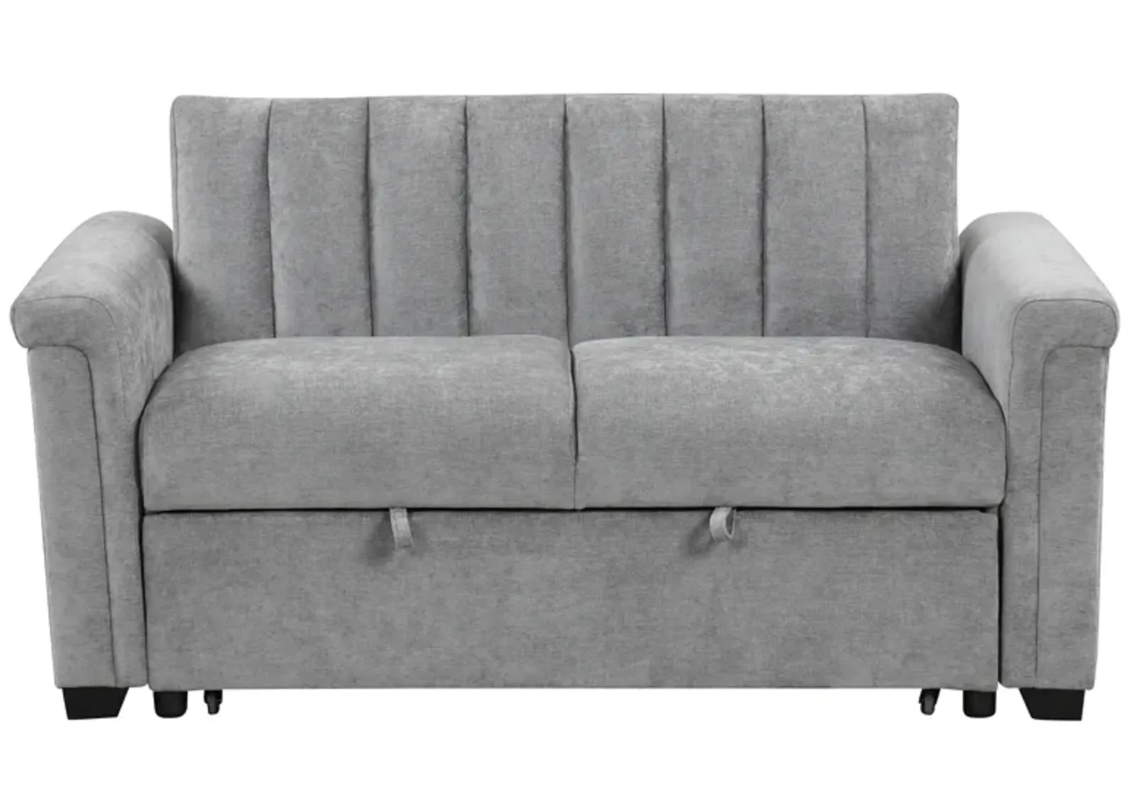 Convertible Soft Cushion Sofa Pull Bed, For Two People To Sit On