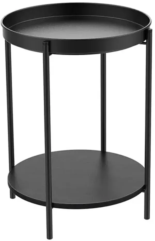 Hivvago Sofa Table with Movable Tray