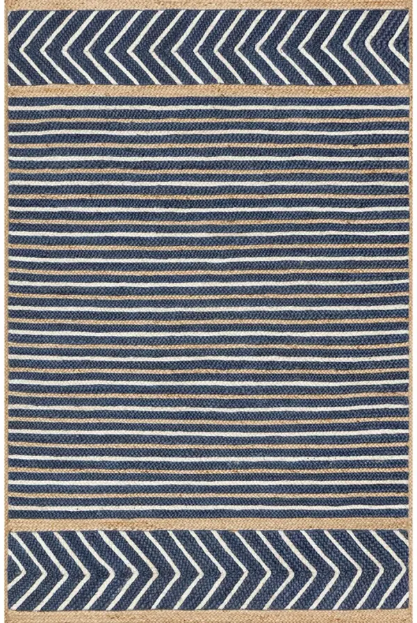 Redondo REO02 Denim/Natural 7'9" x 9'9" Rug