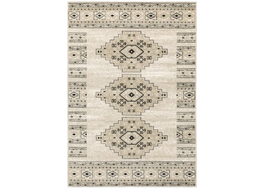 Georgia 5'3" x 7'3" Ivory Rug