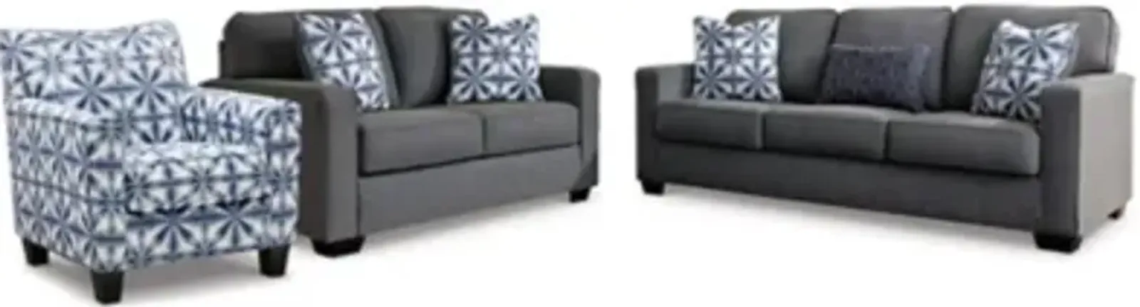 Kiessel Nuvella Sofa, Loveseat, and Chair