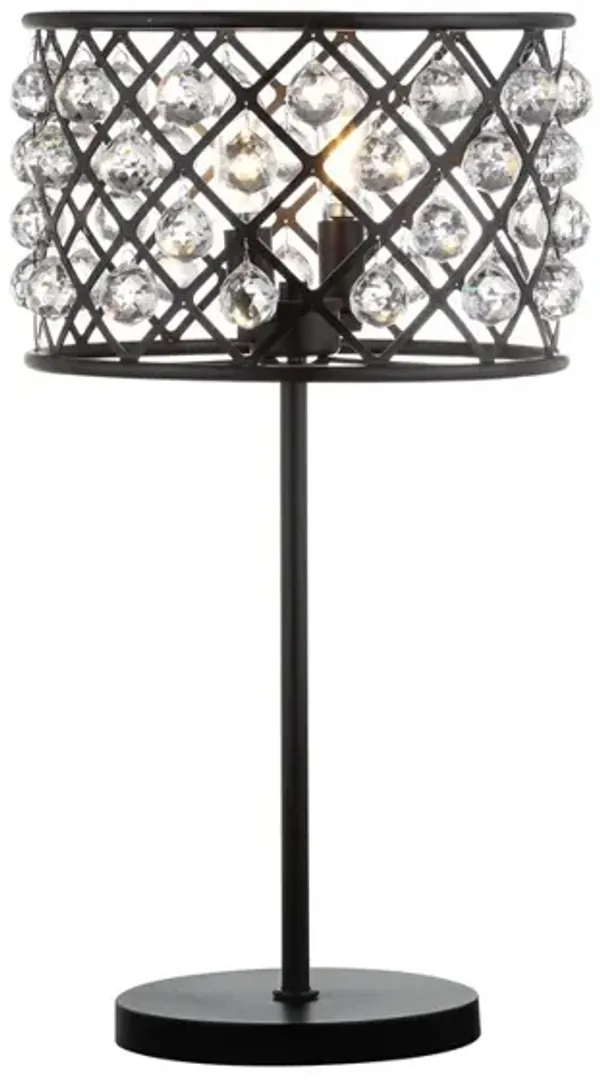 Gabrielle Metal/Crystal LED Table Lamp