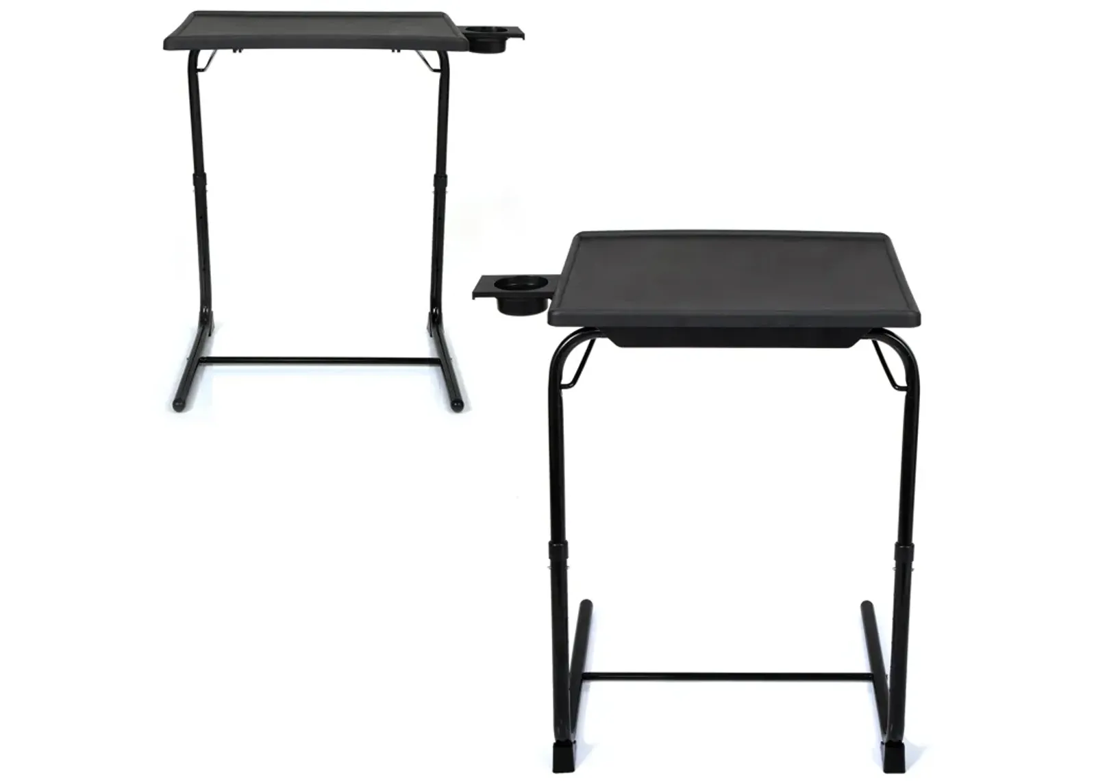 Jaxpety Portable Computer Desk Black 2-Pack