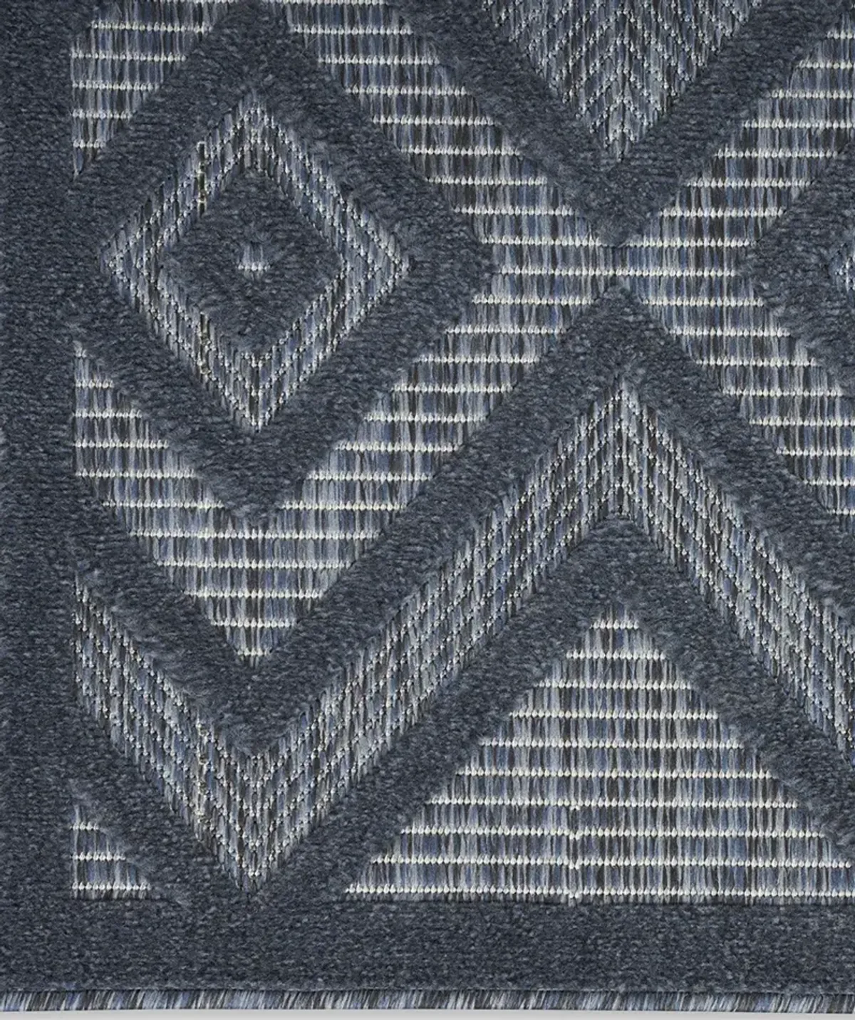 Versatile NRV01 Navy/Blue 2' x 4' Rug