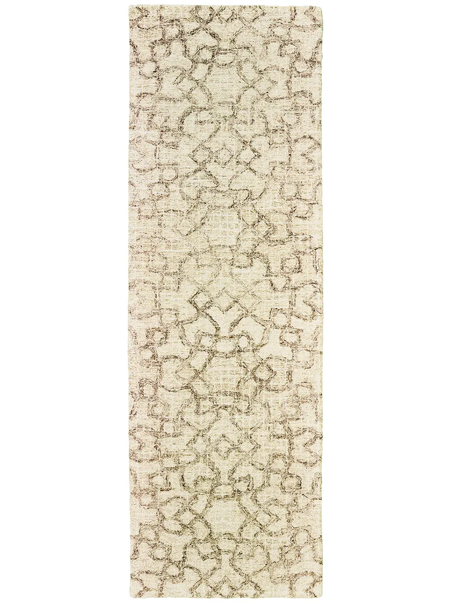 Tallavera 2'6" x 8' Tan Rug