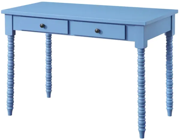 ACME Altmar Writing Desk(Same AC00911), Blue Finish