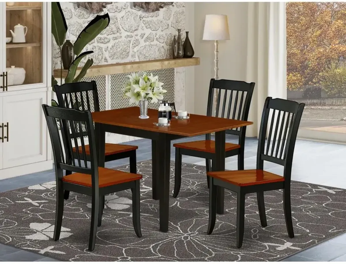 Dining Room Set Black & Cherry