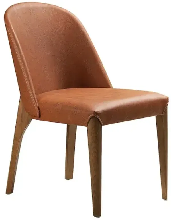 Decorotika Bolen Chair-Brick Red