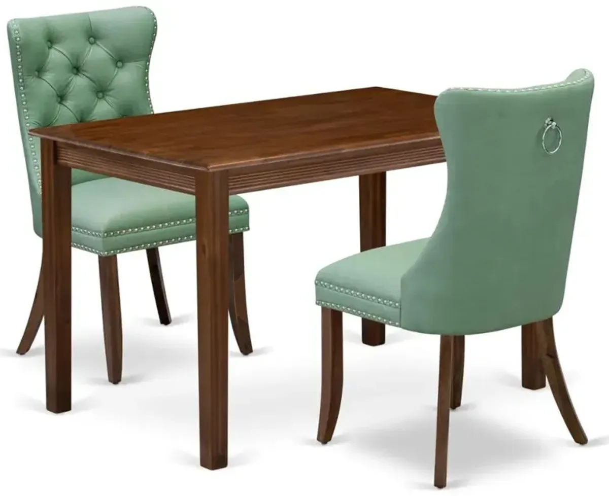 3-PIECE MODERN DINING TABLE SET