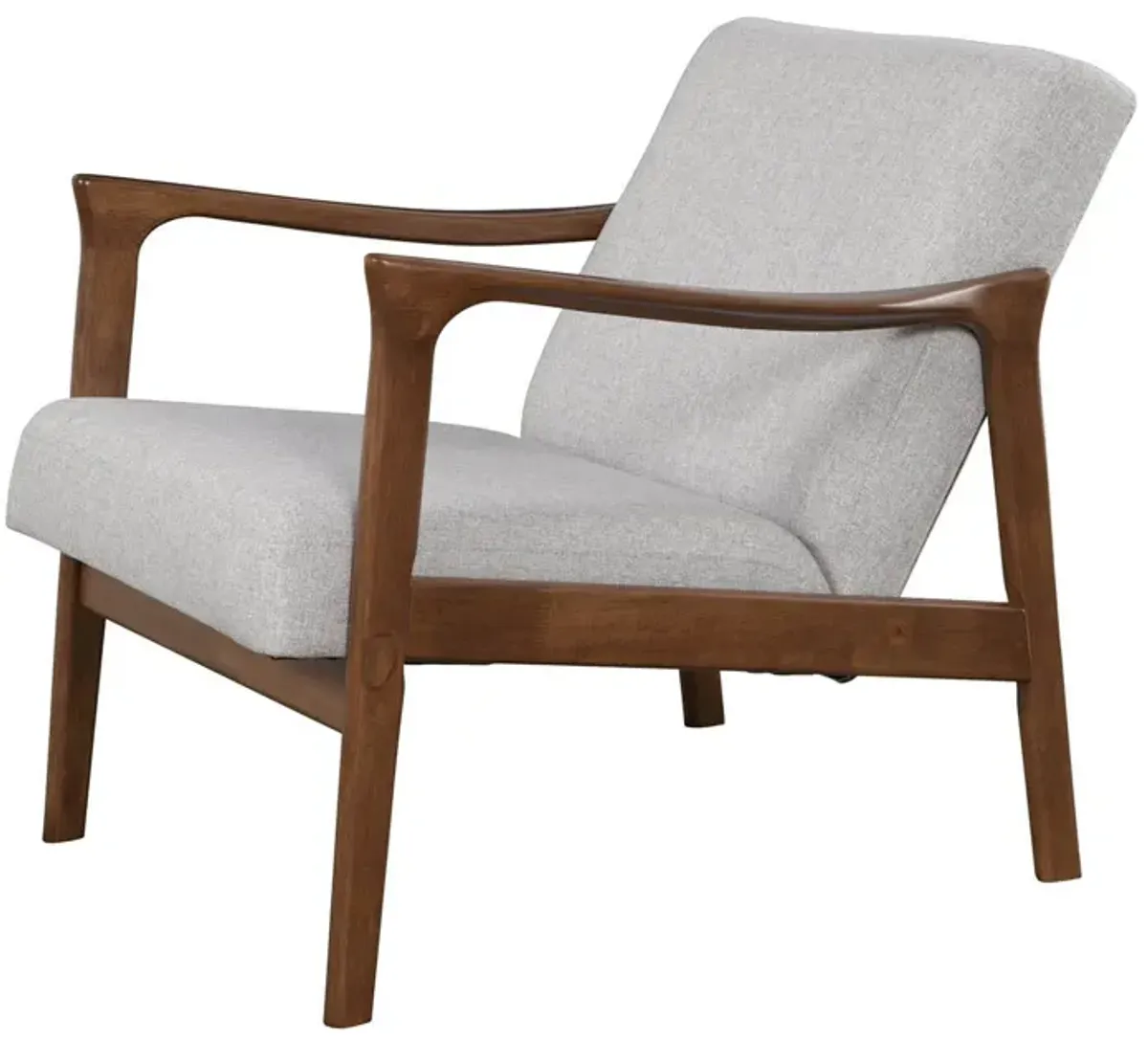 Zephyr Lounge Chair, Light Grey