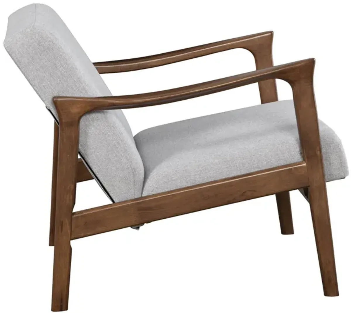 Zephyr Lounge Chair, Light Grey