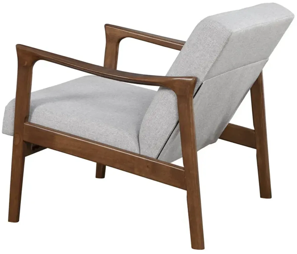 Zephyr Lounge Chair, Light Grey