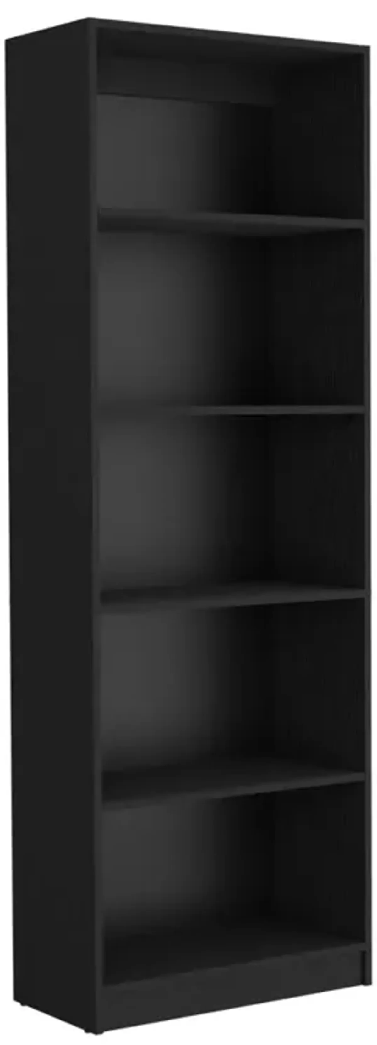 Bookcase 4-Shelves Benzoni, Office, Black